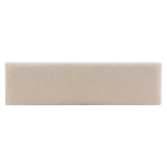 Kirkland's Home Natural Wood And Upholstered Seat Bench- Benches & Ottomans
