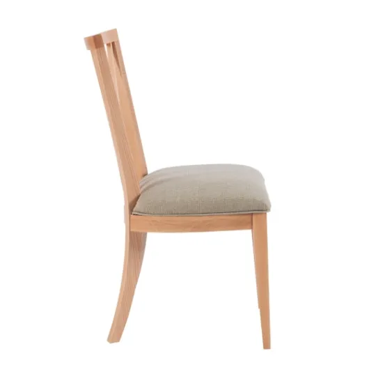 Kirkland's Home Natural Wood Architectural Dining Chairs, Set Of 2- Dining Chairs