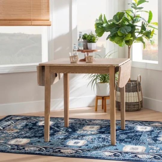 Kirkland's Home Natural Wood Drop Leaf Dining Table- Dining Tables