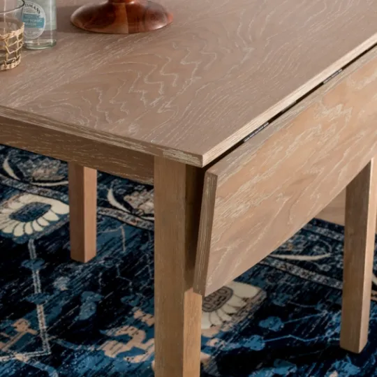 Kirkland's Home Natural Wood Drop Leaf Dining Table- Dining Tables