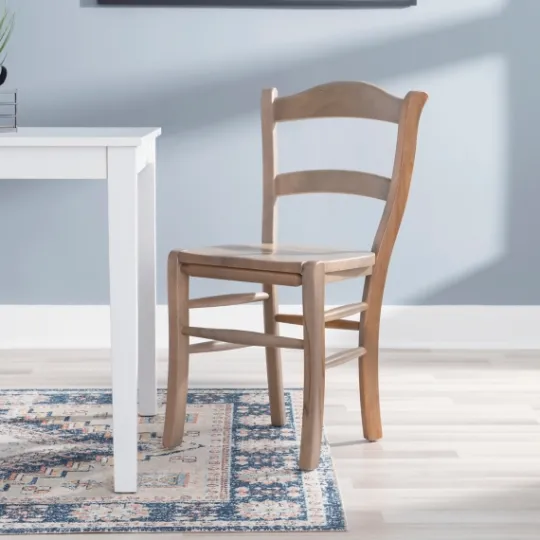 Kirkland's Home Natural Wood Farmhouse Dining Chairs, Set Of 2- Dining Chairs