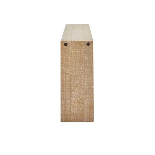 Kirkland's Home Natural Wood Frame Console Table- Console Tables