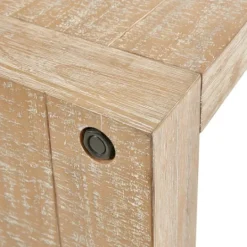 Kirkland's Home Natural Wood Frame Console Table- Console Tables