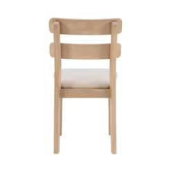 Kirkland's Home Natural Wood Slatted Back Dining Chairs, Set Of 2- Dining Chairs