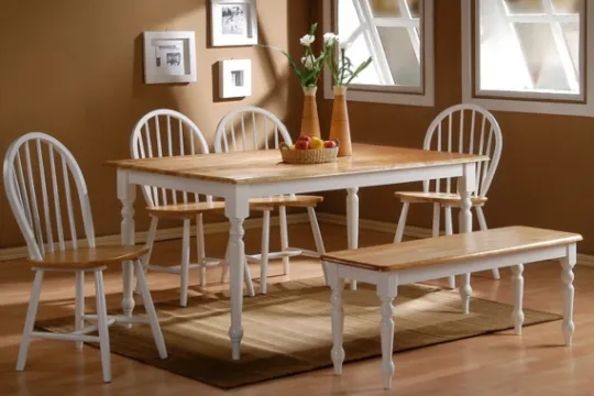 Kirkland's Home Natural Wooden Dining Chairs, Set Of 2- Dining Chairs