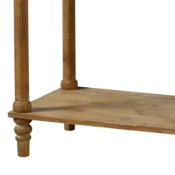 Kirkland's Home Natural Wooden 2-Drawer Console Table- Console Tables