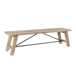 Kirkland's Home Natural Wooden Sonoma Dining Bench- Benches & Ottomans