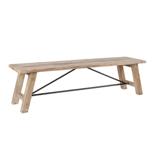 Kirkland's Home Natural Wooden Sonoma Dining Bench- Benches & Ottomans