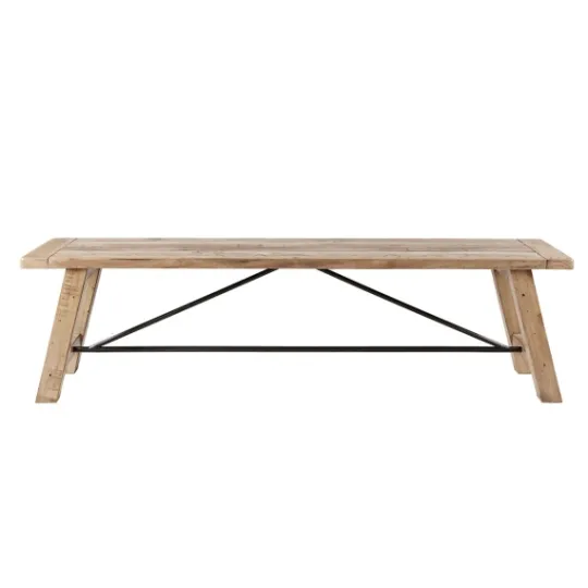 Kirkland's Home Natural Wooden Sonoma Dining Bench- Benches & Ottomans