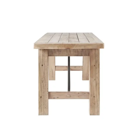 Kirkland's Home Natural Wooden Sonoma Dining Bench- Benches & Ottomans