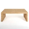 Kirkland's Home Natural Woven Rat Coffee Table- Coffee Tables