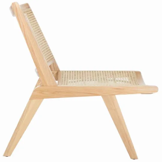 Kirkland's Home Natural Woven Rat Low-Slung Accent Chair- Accent Chairs