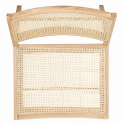 Kirkland's Home Natural Woven Rat Low-Slung Accent Chair- Accent Chairs