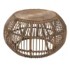 Kirkland's Home Natural Woven Rat Round Coffee Table- Coffee Tables