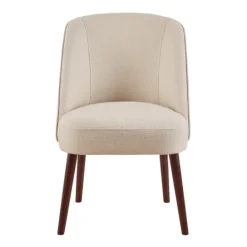Kirkland's Home Natural Wraparound Back Dining Chair- Dining Chairs