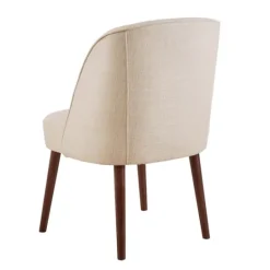 Kirkland's Home Natural Wraparound Back Dining Chair- Dining Chairs