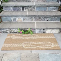 Kirkland's Home Nautical Rope Indoor/Outdoor Area Rug, 2X3- Outdoor Rugs