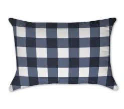 Kirkland's Home Navy And White Buffalo Check Accent Pillow- Pillows