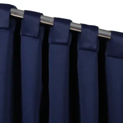 Kirkland's Home Navy Back Tab Blackout Curtain Panel Set, 84 In.- Curtains & Drapes
