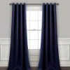 Kirkland's Home Navy Blackout Curtain Panel Set, 108 In.- Curtains & Drapes