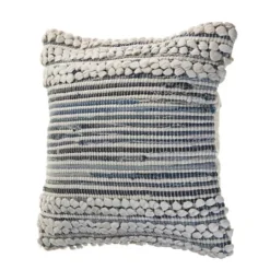Kirkland's Home Navy Bold Textured Pillow- Pillows