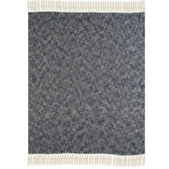 Kirkland's Home Navy Chambray Fringe Throw- Blankets & Throws