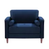 Kirkland's Home Navy Chelsea Modern Accent Chair- Accent Chairs