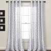 Kirkland's Home Navy Chevron 2-Pc. Panel Curtain Set, 84 In.- Curtains & Drapes