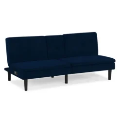 Kirkland's Home Navy Console Usb Port Convertible Sofa- Sofas & Loveseats