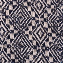 Kirkland's Home Navy Diamond Stitched Throw- Blankets & Throws