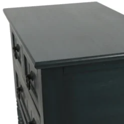 Kirkland's Home Navy 3-Drawer Console Table- Console Tables