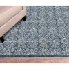 Kirkland's Home Navy Embellished Scroll Indoor/Outdoor Rug, 4X7- Outdoor Rugs