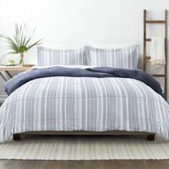 Kirkland's Home Navy Farmhouse Dreams King 3-Pc. Comforter Set- Comforters