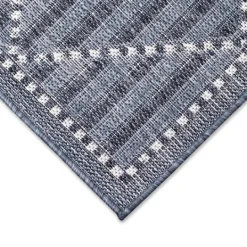 Kirkland's Home Navy Geo Lattice Outdoor Area Rug, 7X9- Outdoor Rugs