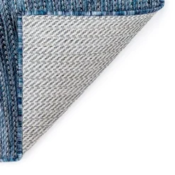 Kirkland's Home Navy Intertwine Indoor/Outdoor Area Rug, 4X7- Outdoor Rugs