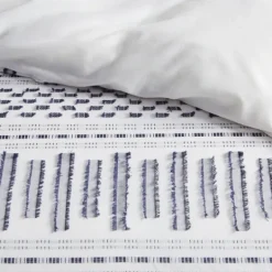 Kirkland's Home Navy Jacquard California King 3-Pc. Comforter Set- Comforters