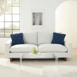 Kirkland's Home Navy Knotted Lattice Throw Pillows, Set Of 2- Pillows