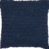 Kirkland's Home Navy Looped Yarn Wool Pillow- Pillows