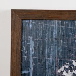 Kirkland's Home Navy Old World Map Framed Art Print- Framed Art