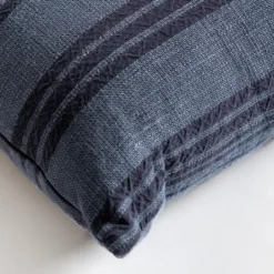 Kirkland's Home Navy Providence Stripe Pillow- Pillows