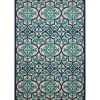 Kirkland's Home Navy Trellis Outdoor Area Rug, 5X7- Outdoor Rugs