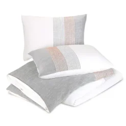 Kirkland's Home Neapolitan Gray 3-Pc. Queen Duvet Set- Duvets