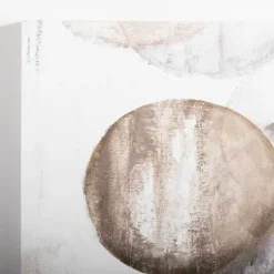 Kirkland's Home Neutral Abstract Spheres Canvas Art Print- Canvas Art