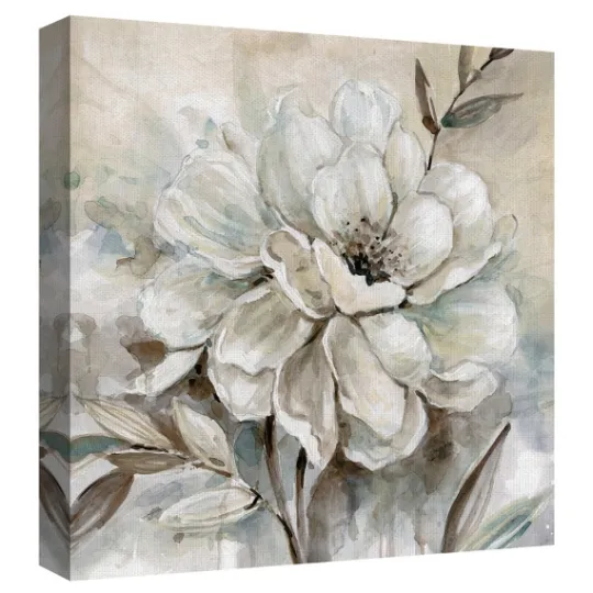 Kirkland's Home Neutral Bloom I Canvas Art Print- Canvas Art