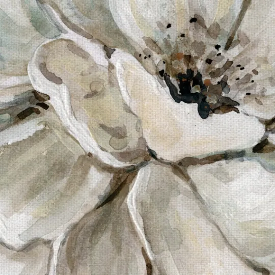 Kirkland's Home Neutral Bloom I Canvas Art Print- Canvas Art