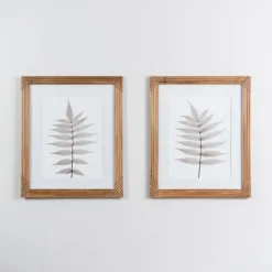 Kirkland's Home Neutral Fern Ii Framed Art Print- Framed Art