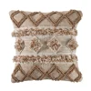 Kirkland's Home Neutral Geometric Pom Pom Pillow- Pillows