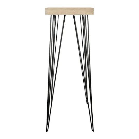 Kirkland's Home Neutral Hairpin Legs Console Table- Console Tables