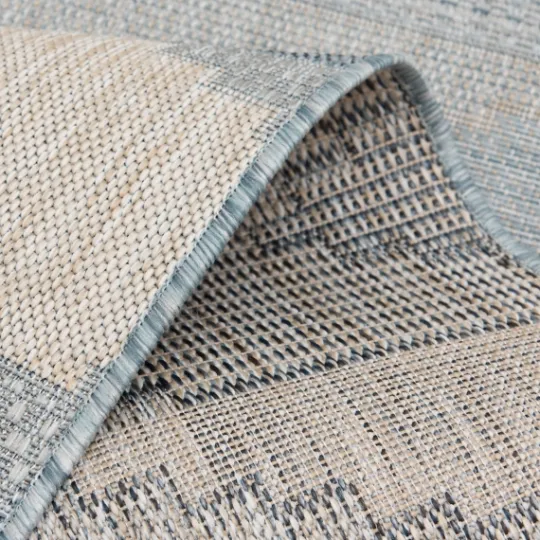 Kirkland's Home Neutral Melbourne Indoor/Outdoor Area Rug, 5X7- Outdoor Rugs