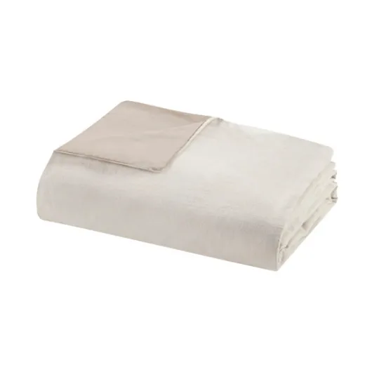 Kirkland's Home Neutral Oversized 3-Pc. Queen Duvet Cover Set- Duvets